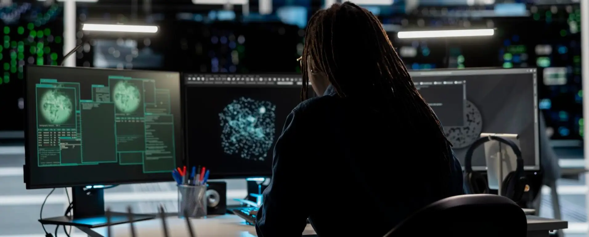 Remote Cybersecurity Professionals Protecting Your Digital Assets